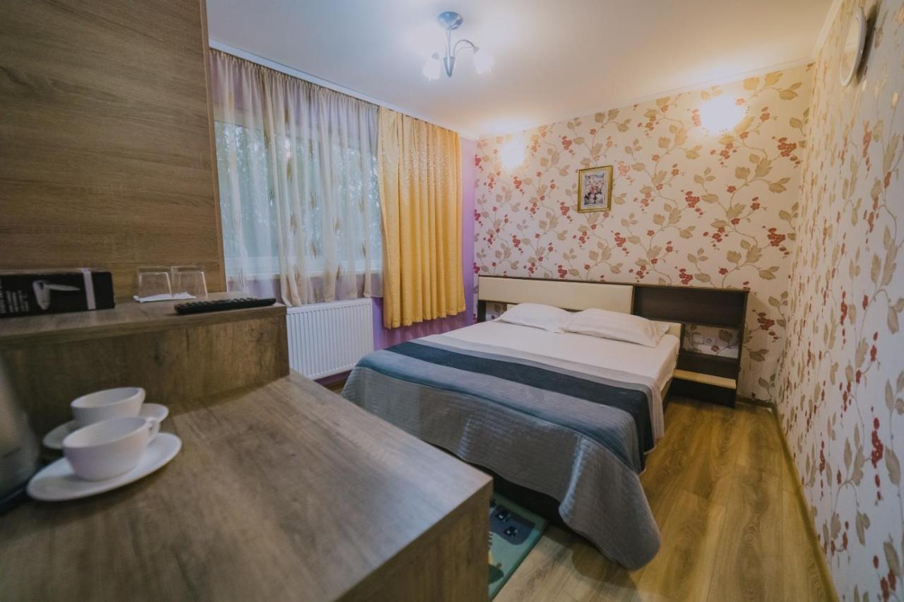 Hostel Denisa Buzau Bagian luar foto